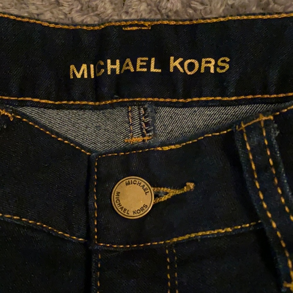 MICHAEL KORS DENIM CROP PANTS